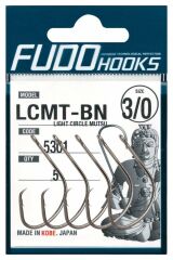 5301 LIGHT CIRCLE MUTSU #2/0 BLACK NIKEL 6P