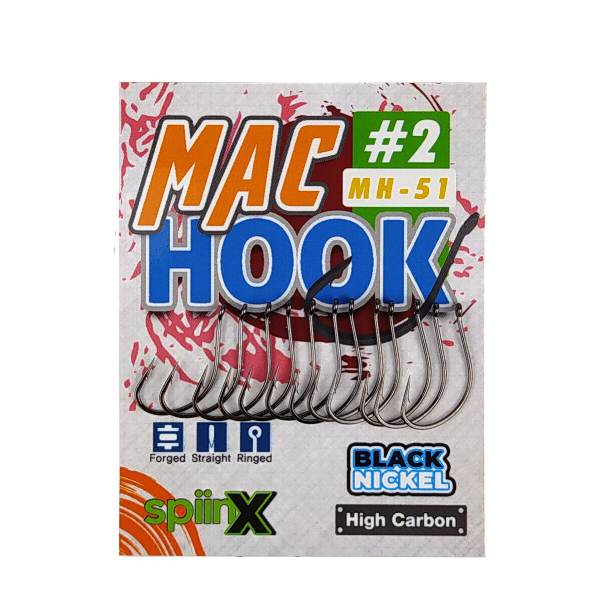 SPIINX MAC HOOK İĞNE #2 BN 12P