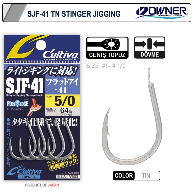 Cultiva SJF-41 11699  Stinger Jigging Jig İğnesi