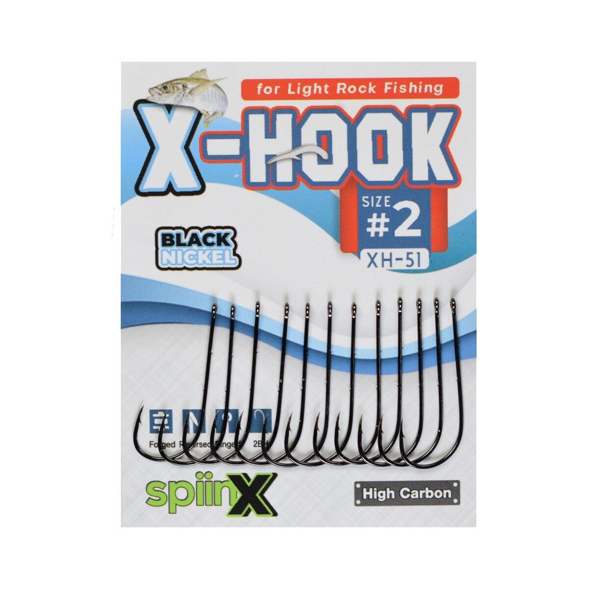 SPIINX X-HOOK İĞNE #6 BN 12P