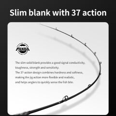 Ecooda Panda61 185cm 150-300g Slow Jigging Kamışı