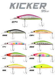 Fujin Kicker SF 95mm 13.5gr Maket Balık