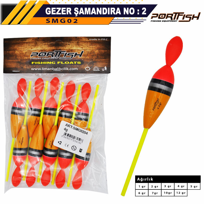 Portfish Balsa Şamandıra Gezer no:02 10 Adetli