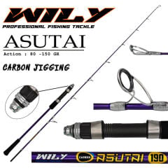 Wily Asutai Jig Kamışı 190 cm 80-150 gr