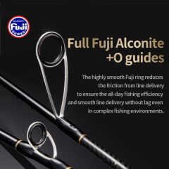 Ecooda Star Flame1 180cm 150-300g Slow Jigging Kamışı