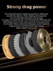 Ecooda Star Flame 600HGL Bait Cast Olta Makinesi