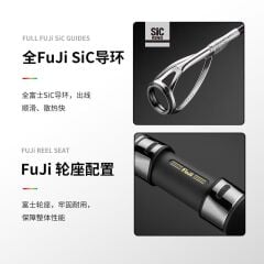 Ecooda GT-Fisher Rainbow 83 251cm 60-100g Popping Kamışı