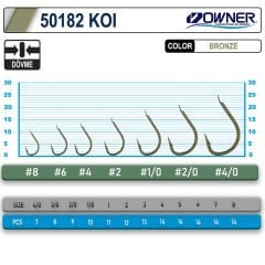 Owner 50182 Koi Brown İğne