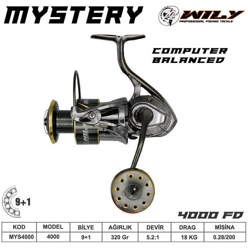 Wily Mystery 4000 Olta Makinası 9+1 bb