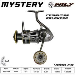 Wily Mystery 4000 Olta Makinası 9+1 bb