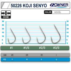 Owner 50226 Koji Senyo White İğne