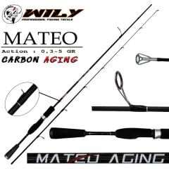 Wily Mateo Aging Kamışı 180 cm  0,3-5 gr