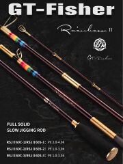 Ecooda GT-Fisher Rainbow 2 183cm 100-200gr Slow Jigging Kamışı