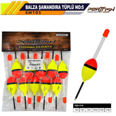 Portfish Balza Şamandıra Tüplü no:05 - 10 Adetli