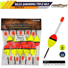 Portfish Balza Şamandıra Tüplü no:05 - 10 Adetli