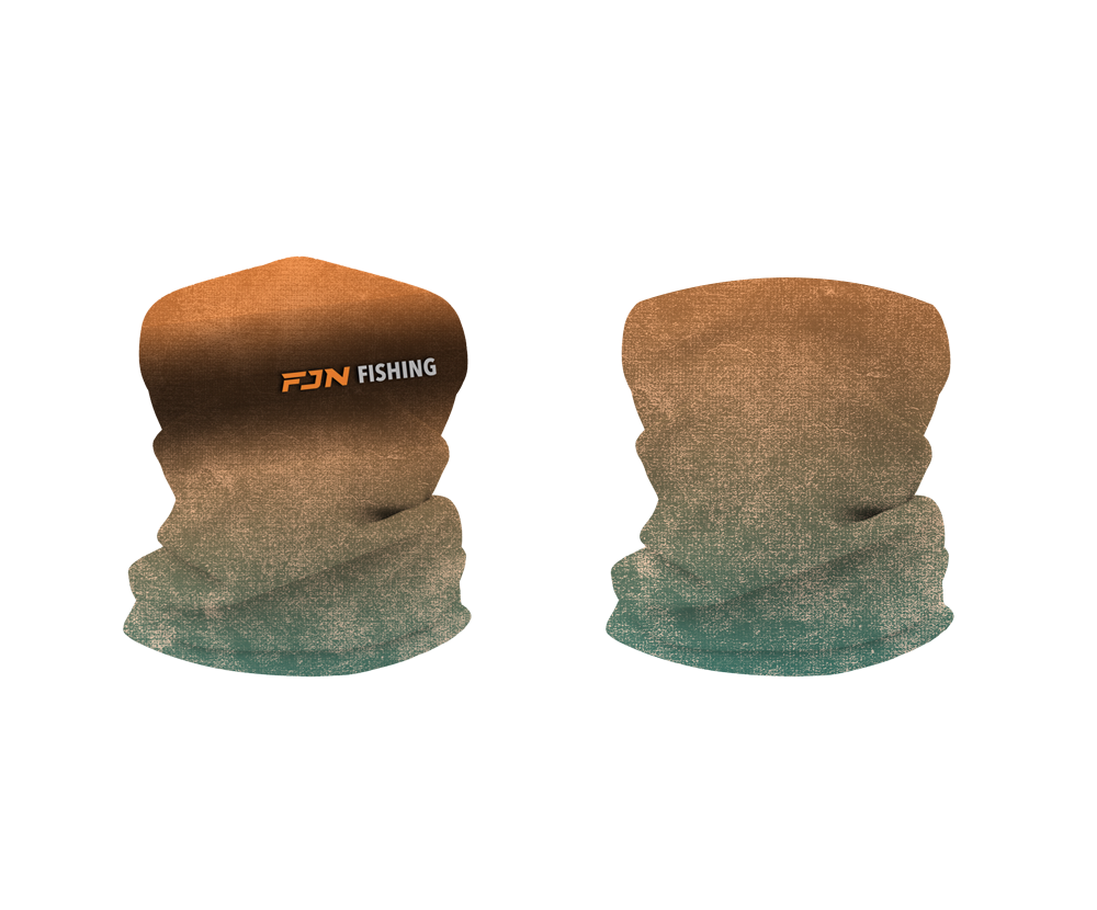Fujin Neck Gaiter Boyunluk Aqua Orange