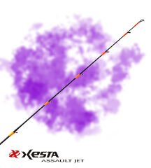 XESTA ASSAULT JET TYPE TR SV63ML-S SOLID VERSATILE 1.90M MAX60 2P