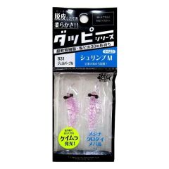 NIKKO DAPPY OKIAMI SHRIMP M 42MM PURPLE GLITTER SİLİKON YEM