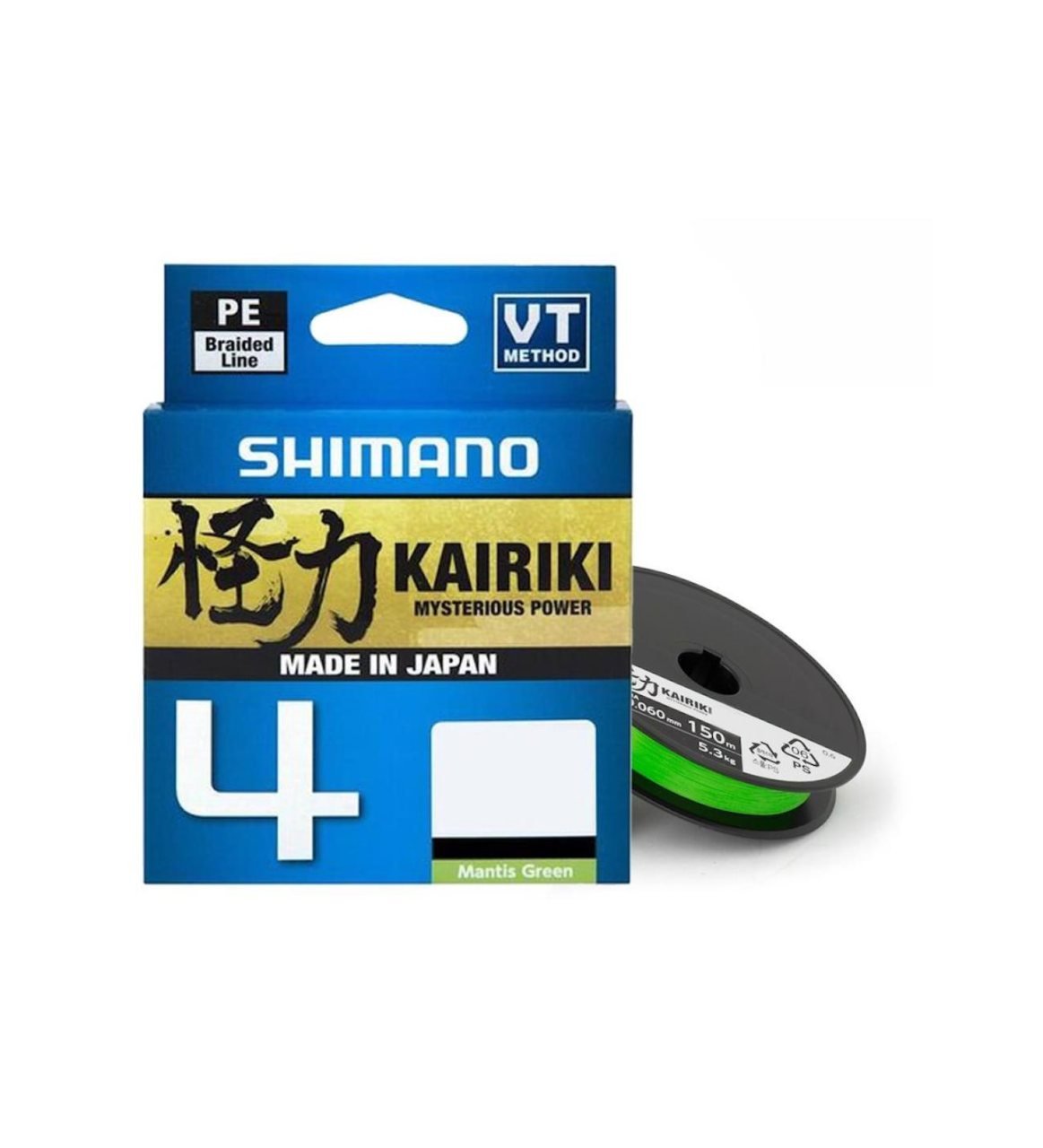 Shimano KAIRIKI 4 0,200MM 300M MULTI MULTI COLOR 0,200MM/13,8KG