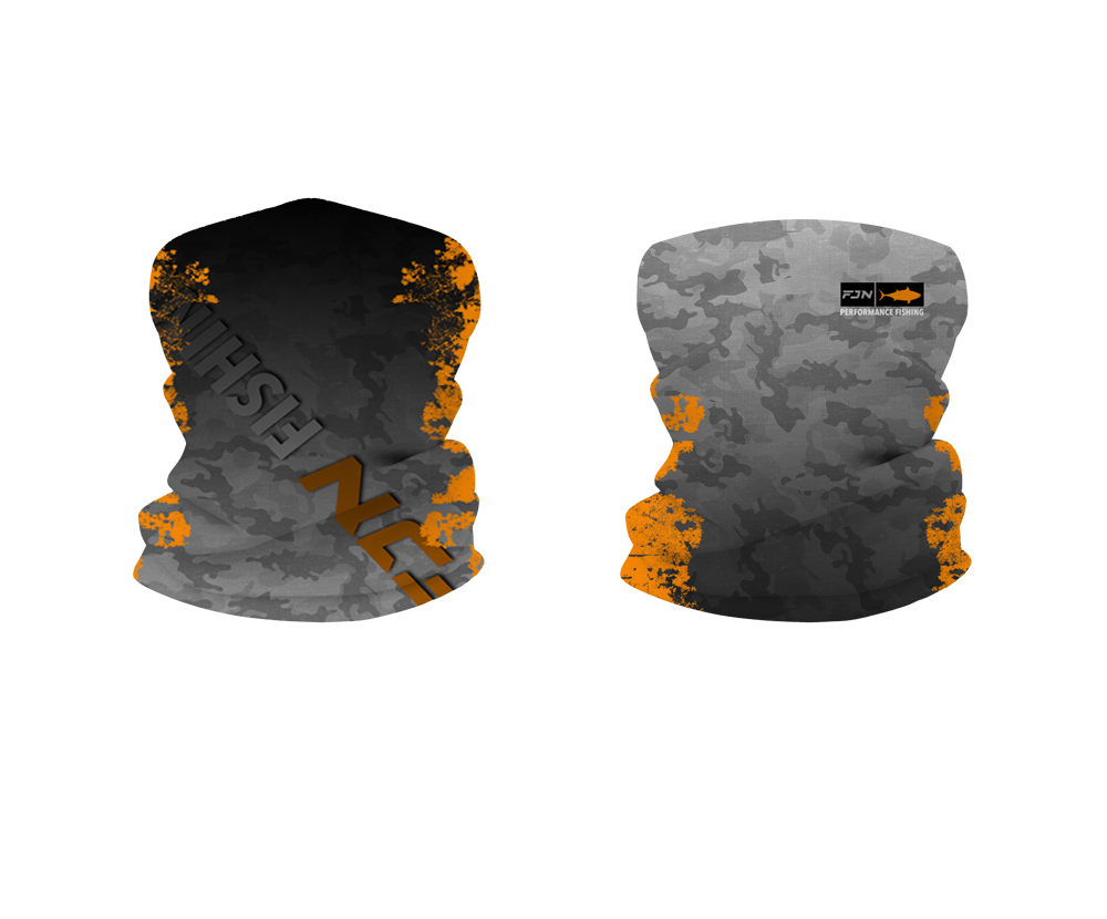 Fujin Neck Gaiter Boyunluk Camo Orange