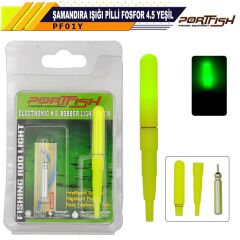 Portfish Şamandıra Işığı Pilli Fosfor 4,5 Yeşil
