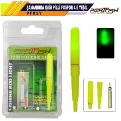 Portfish Şamandıra Işığı Pilli Fosfor 4,5 Yeşil