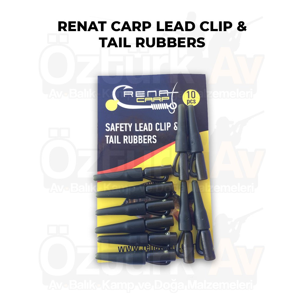 Renat Carp Lead Clip & Tail Rubbers Aparat