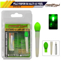 Portfish Pilli Fosfor Su Altı 4,5 Yeşil