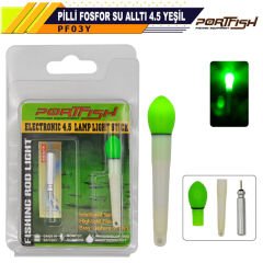 Portfish Pilli Fosfor Su Altı 4,5 Yeşil