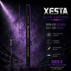 XESTA SLOW EMOTION SPIN SLOW JERK S653 1.95M 150-300G 2P