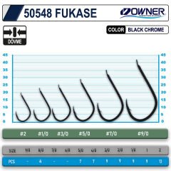 Owner 50548 Fukase Black İğne