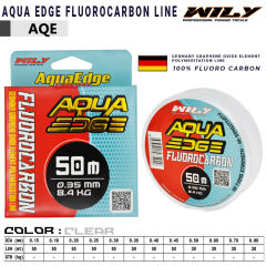 Wily Aqua Edge  Fluoro Carbon Line