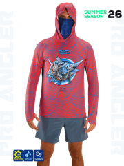 Fujin Rolla S26 Buff&Hoodie Swordfish Red