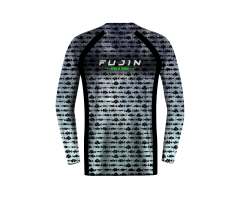 Fujin Performance T-Shirt Aqua Blue Fish