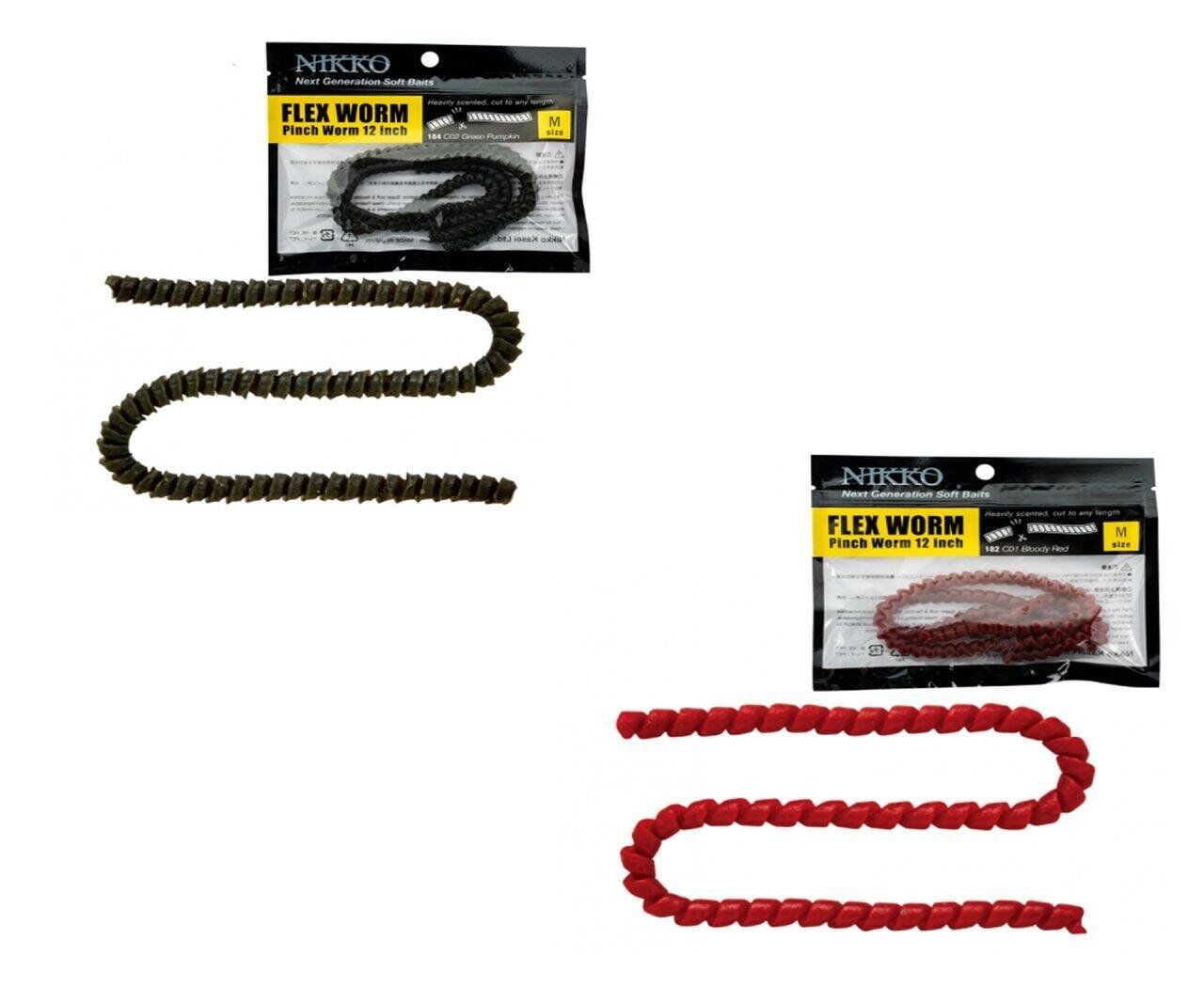Nikko Flex Worm #M 30cm LRF Silikonu