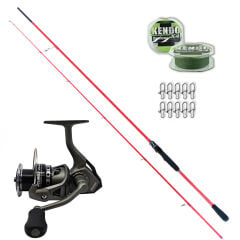 Okuma Acuador 4000 - Ryuji Red Fox 270cm 5-55gr Spin Olta Seti