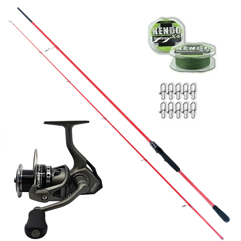 Okuma Acuador 3000 - Ryuji Red Fox 270cm 5-55gr Spin Olta Seti