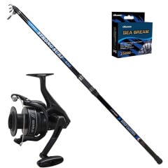 Okuma Revenger 8000 - Remixon Strong 420cm 100-250gr Surf Olta Seti