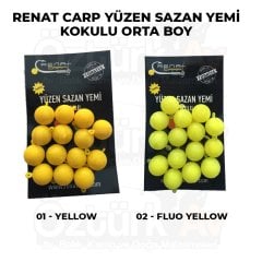 Renat Carp Yüzen Sazan Yemi Kokulu Orta Boy