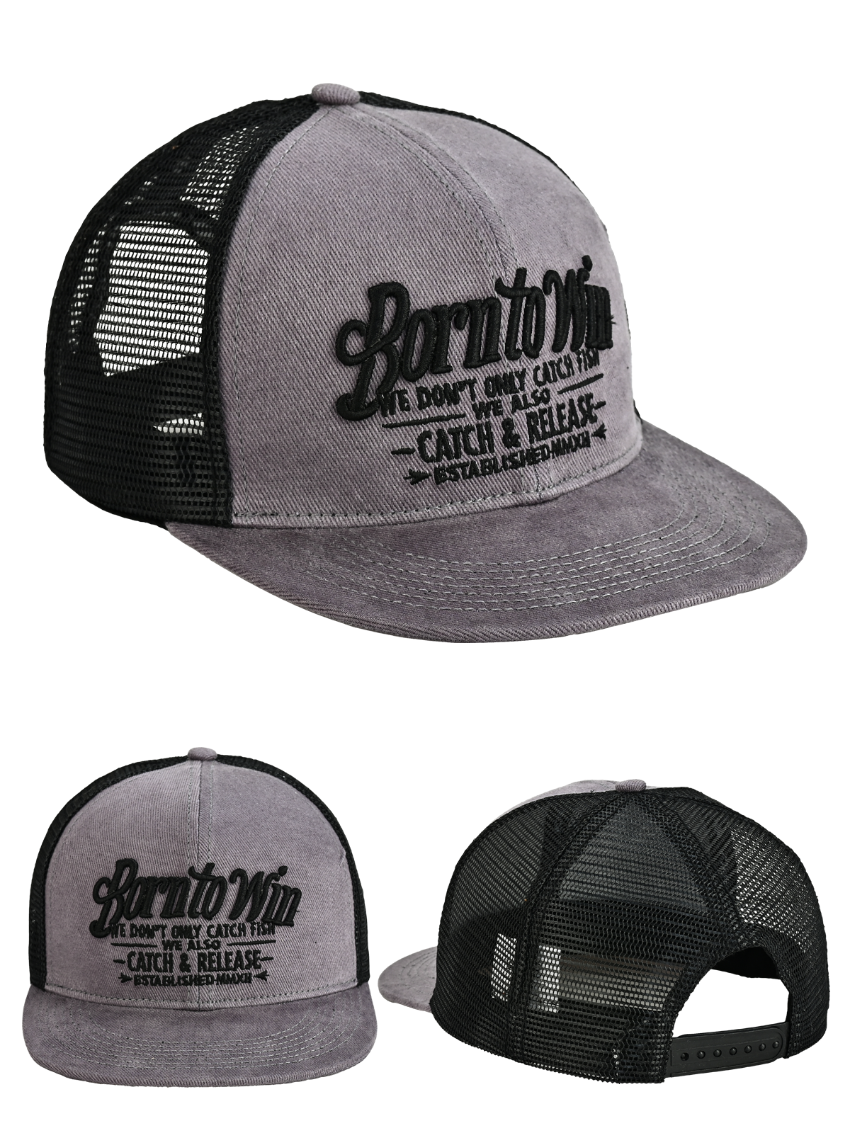 Fujin BTW Şapka Grey