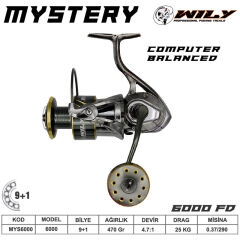 Wily Mystery 6000 Olta Makinası 9+1 bb