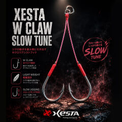 XESTA W CLAW HOLD TUNE ASSIST IĞNE DOUBLE 6 CM #6/0 2P