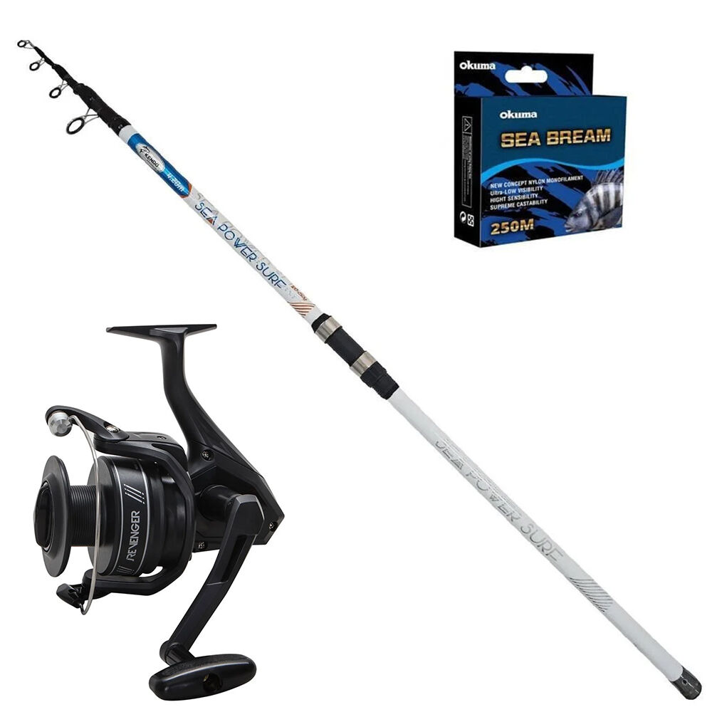 Okuma Revenger 8000 - Kendo Sea Power 420cm Surf Olta Seti