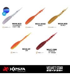 XESTA VELVET STAR SİLİKON YEM 6'' 15 CM KGD 4P
