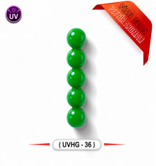SPIINX FISH EGGS 10MM 25P CHEDDAR UV HOT GREEN 36 KUTULU