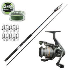 Okuma Revenger 25 - Oskar Flexx 240cm Spin Olta Seti