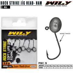 Wily Rock Strike Jighead