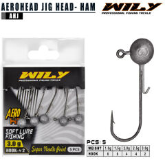 Wily Aero Head Jighead