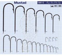 Mustad Olta İğnesi 1251C 100lü