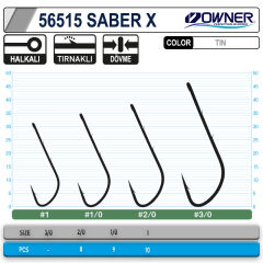 Owner 56515 Tachiuo Saber X Tin İğne